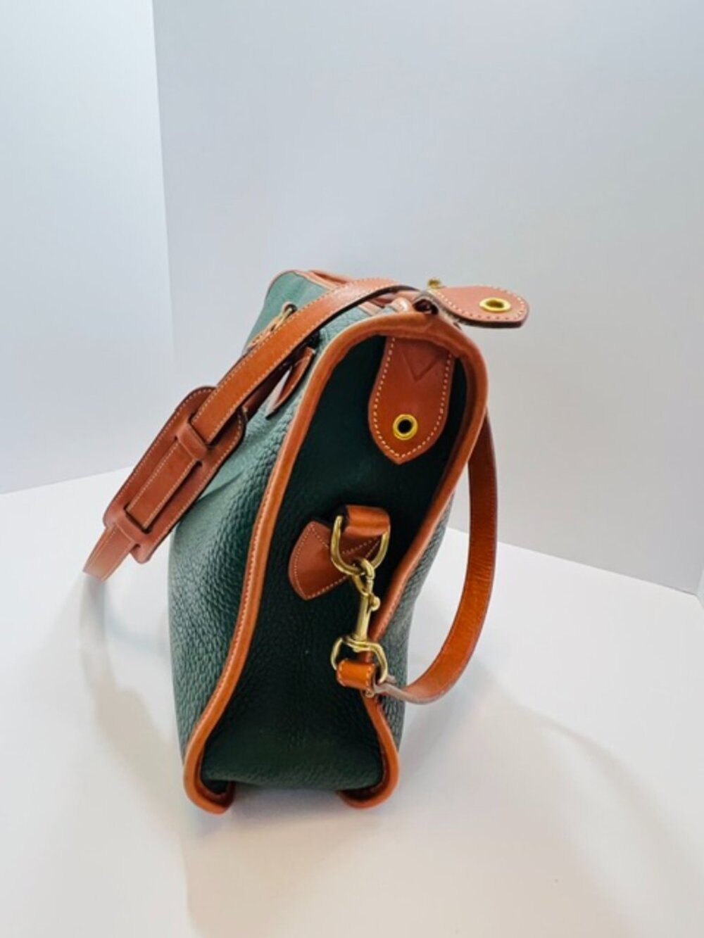 Dooney & Bourke All-Weather Leather Briefcase Messenger Bag Vintage 1980s EUC - Picture 8 of 14